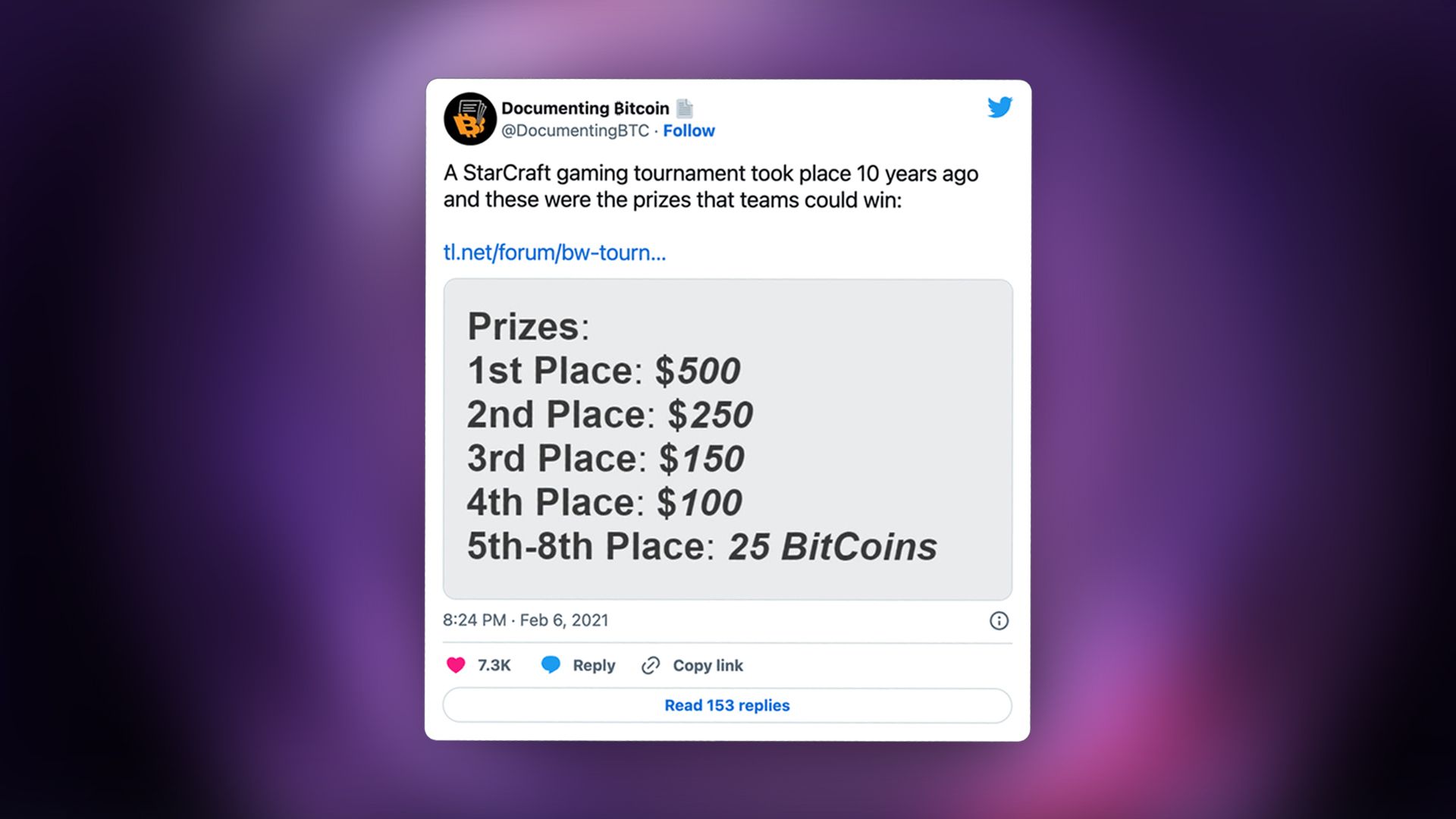Bitcoin Games Day – First Bitcoin reward in StarCraft.